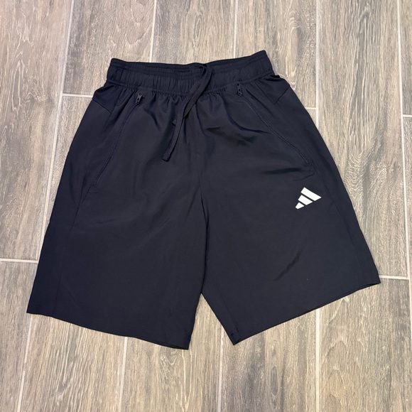 adidas Other - ⭐️ 3/$21 ⭐️ Adidas Men's Train Essentials Woven Athletic Training Black Shorts
